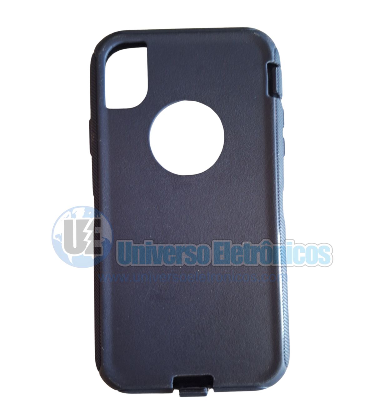 Capa de borracha semi nova para celular