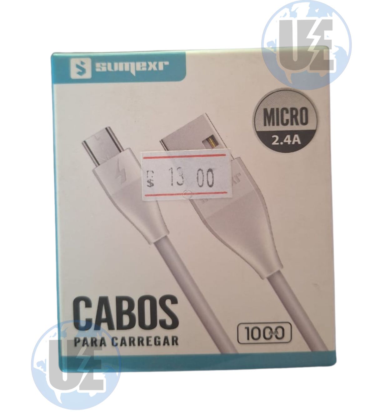 Cabo para Carregar Micro SD 2.4A Sumexr 1 Metro