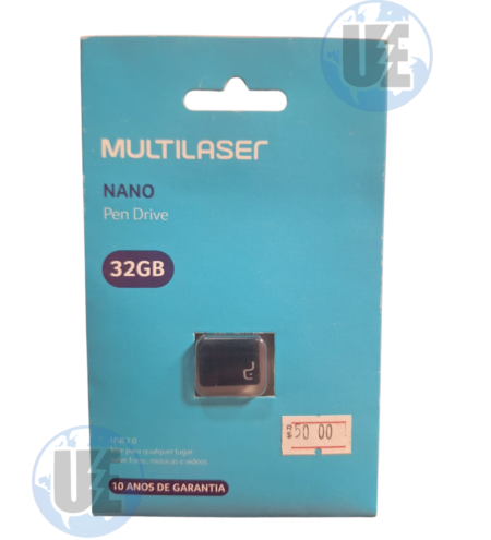 Pen Drive Multilaser Nano 32 GB